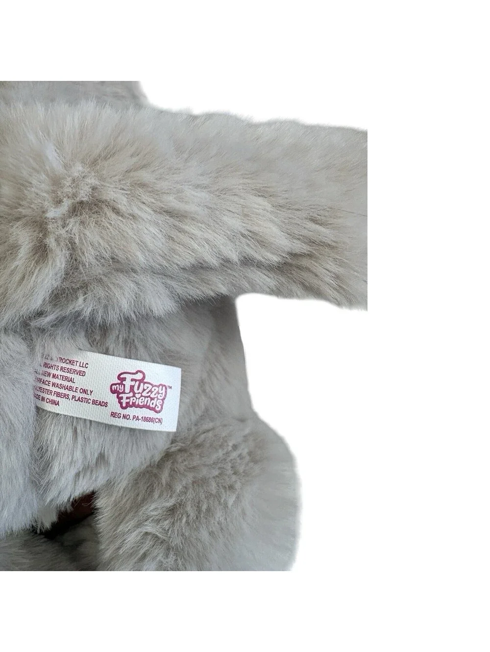 Rare My Fuzzy Friends Winks the Sleepy Kitty interactive plush toy